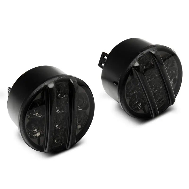 Raxiom J119943 Raxiom 07-18 Jeep Wrangler JK Axial Series LED Front Turn Signals (Smoked)