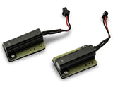 Raxiom 07-18 Jeep Wrangler JK Axial Series LED Front Turn Signals (Smoked) - Truck & Automotive