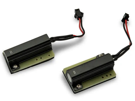 Raxiom 07-18 Jeep Wrangler JK Axial Series LED Front Turn Signals (Smoked) - Truck & Automotive