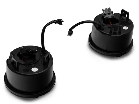 Raxiom 07-18 Jeep Wrangler JK Axial Series LED Front Turn Signals (Smoked) - Truck & Automotive