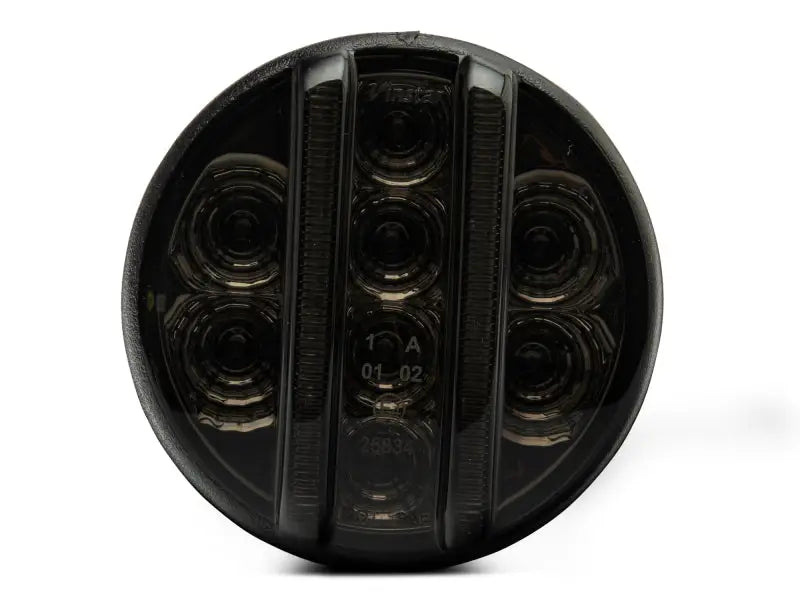 Raxiom 07-18 Jeep Wrangler JK Axial Series LED Front Turn Signals (Smoked) - Truck & Automotive