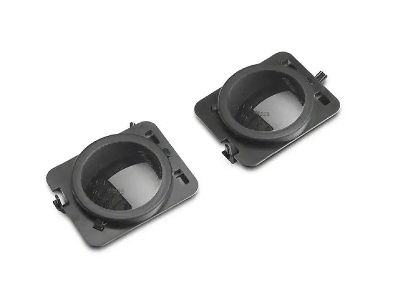 Black plastic sensor mounts for Raxiom Axial Series LED Side Marker Lights
