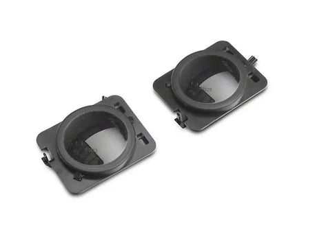 Black plastic sensor mounts for Raxiom Axial Series LED Side Marker Lights