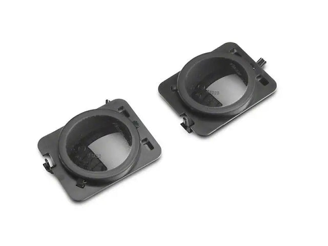Black plastic sensor mounts for Raxiom Axial Series LED Side Marker Lights