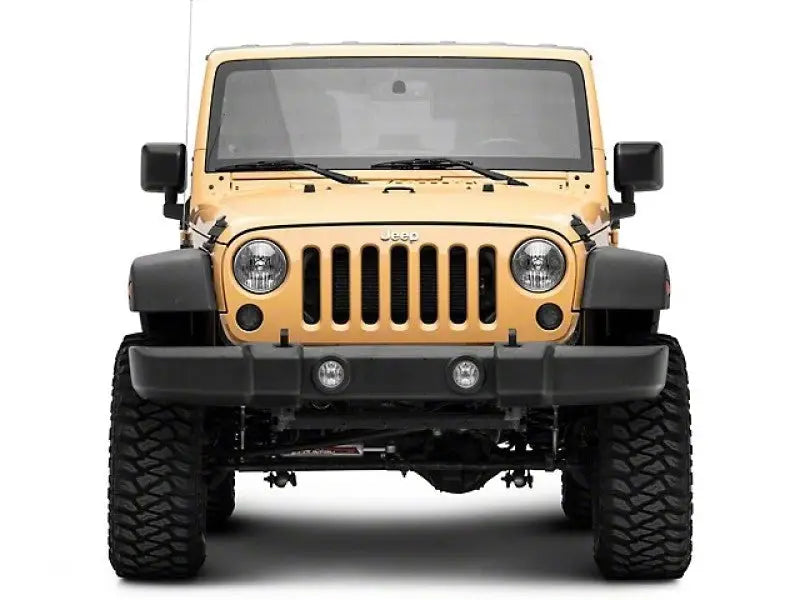 Gold Jeep Wrangler with Raxiom Axial Series LED Turn Signals for Jeep Wrangler