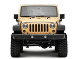 Gold Jeep Wrangler with Raxiom Axial Series LED Turn Signals for Jeep Wrangler