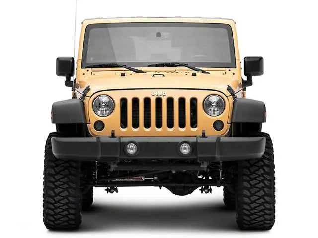 Gold Jeep Wrangler with Raxiom Axial Series LED Turn Signals for Jeep Wrangler