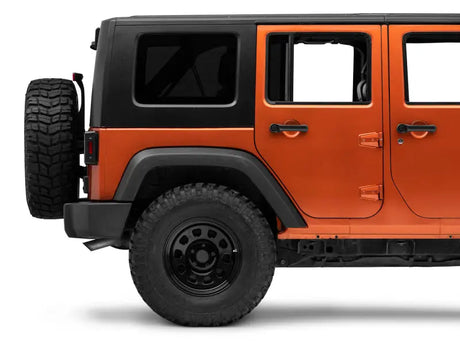 Raxiom 07-18 Jeep Wrangler JK Axial Series Vision LED Tail Lights- Black Housing (Smoked Lens) - Truck & Automotive