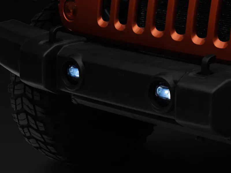 Raxiom 07-22 Jeep Wrangler JK/JL Axial Series LED Fog Lights - Truck & Automotive