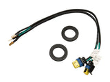 Electrical wiring harness with connectors for Dodge Challenger halo headlights with sequential turn signals