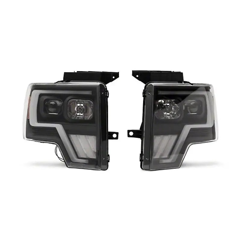 Raxiom T544003 Raxiom 09-14 Ford F-150 G4 Projector Headlights- Black Housing (Clear Lens)