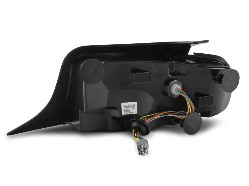 Black car tail light assembly for Ford Mustang Vector V2 LED tail lights