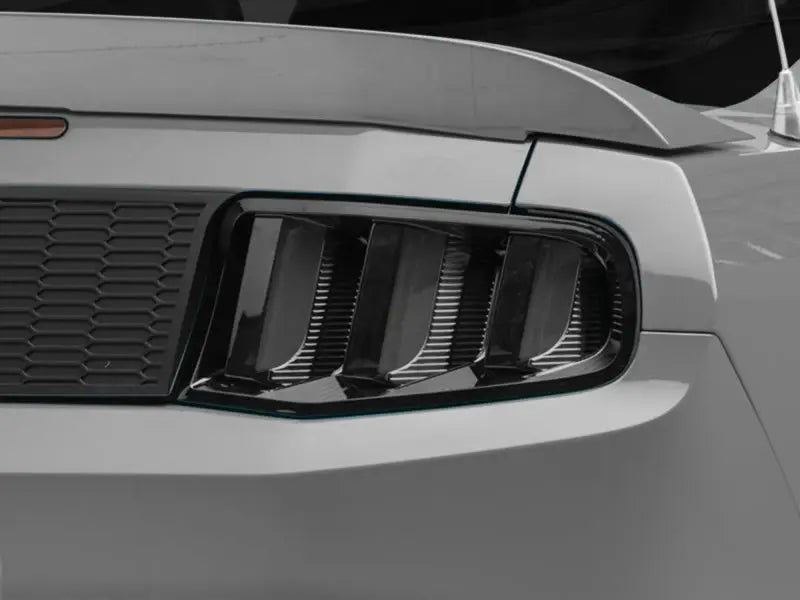 Gray car taillight from Raxiom Vector V2 LED tail lights for Ford Mustang