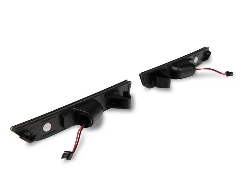 Raxiom 10-14 Ford Mustang Axial Series LED Side Marker Lights (Smoked) - Truck & Automotive
