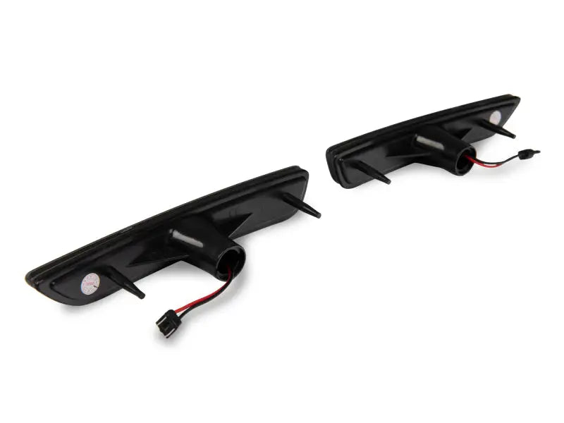Raxiom 10-14 Ford Mustang Axial Series LED Side Marker Lights (Smoked) - Truck & Automotive