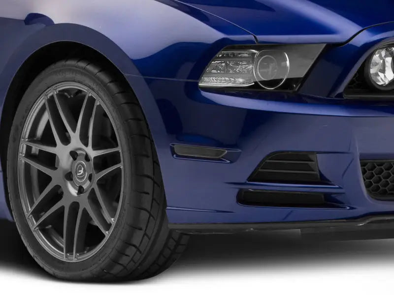 Raxiom 10-14 Ford Mustang Axial Series LED Side Marker Lights (Smoked) - Truck & Automotive