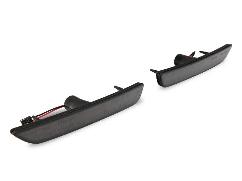 Raxiom 10-14 Ford Mustang Axial Series LED Side Marker Lights (Smoked) - Truck & Automotive