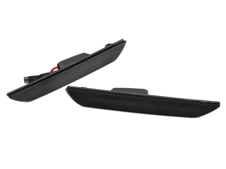 Raxiom 15-22 Ford Mustang Axial Series LED Side Marker Lights Rear (Smoked) - Truck & Automotive