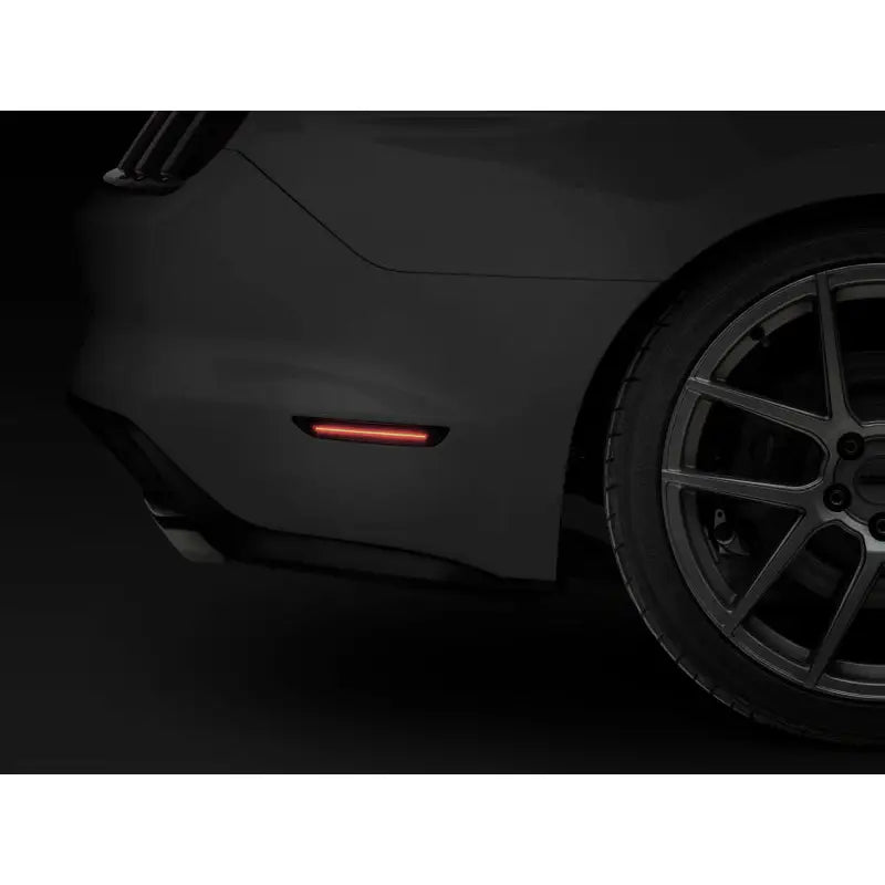 Raxiom 390265 Raxiom 15-22 Ford Mustang Axial Series LED Side Marker Lights Rear (Smoked)