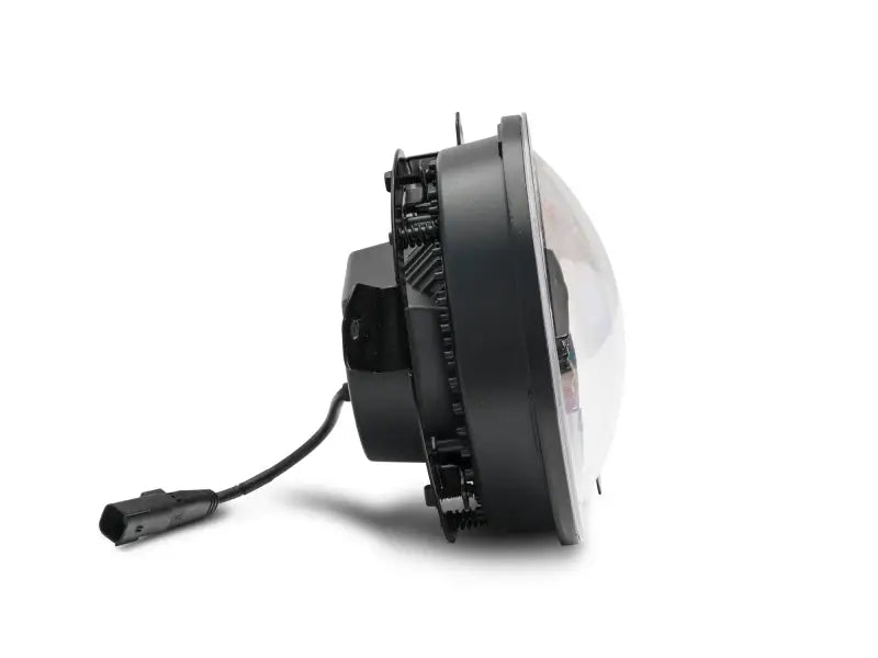 Raxiom 18-22 Jeep Wrangler JL/JT Axial Series LED Headlights- Black Housing (Clear Lens) - Truck & Automotive