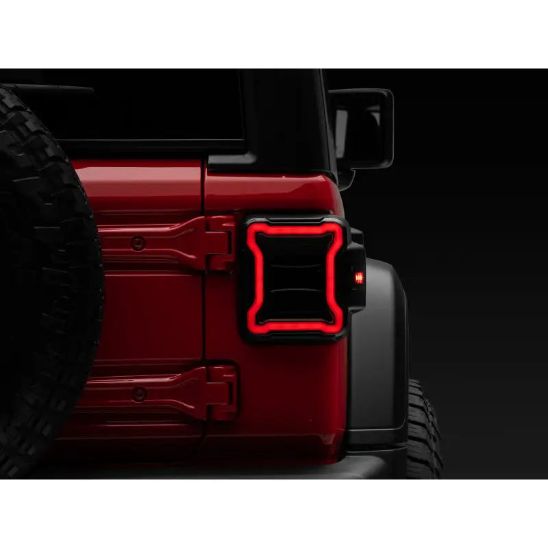 Raxiom J133942-JL Raxiom 18-22 Jeep Wrangler JL LED Tail Lights- Black Housing (Smoked Lens)