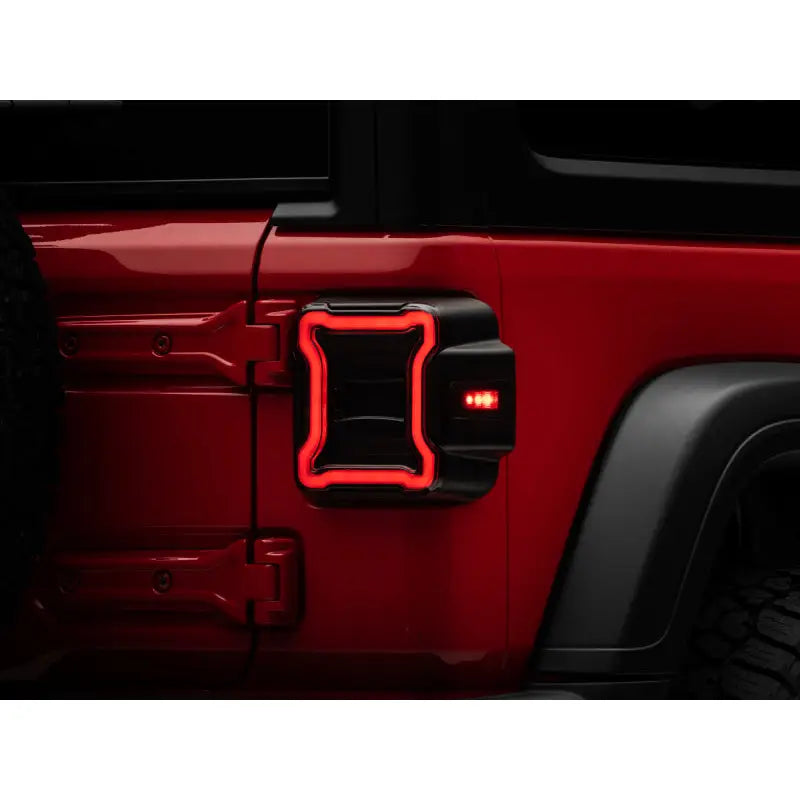 Raxiom J133942-JL Raxiom 18-22 Jeep Wrangler JL LED Tail Lights- Black Housing (Smoked Lens)