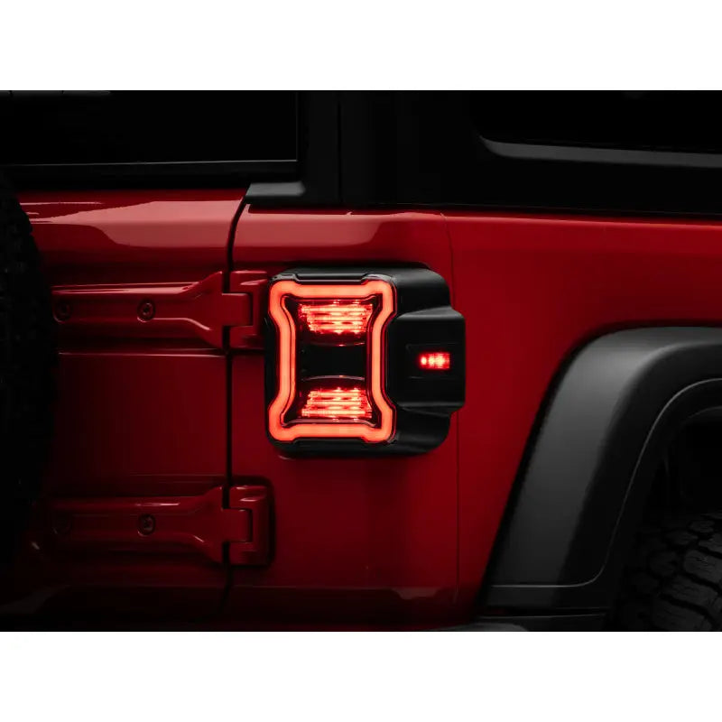 Raxiom J133942-JL Raxiom 18-22 Jeep Wrangler JL LED Tail Lights- Black Housing (Smoked Lens)