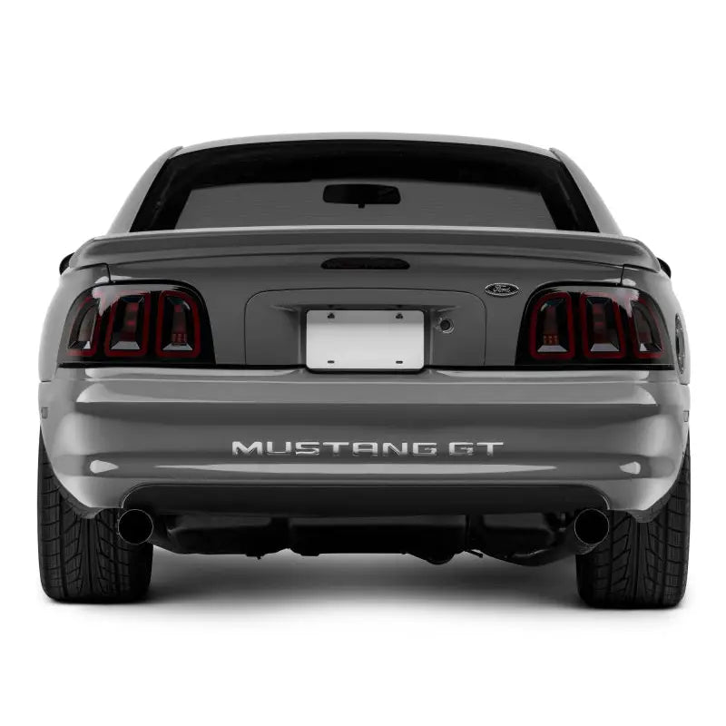 Raxiom 389876 Raxiom 96-98 Ford Mustang Icon LED Tail Lights- Black Housing (Smoked Lens)