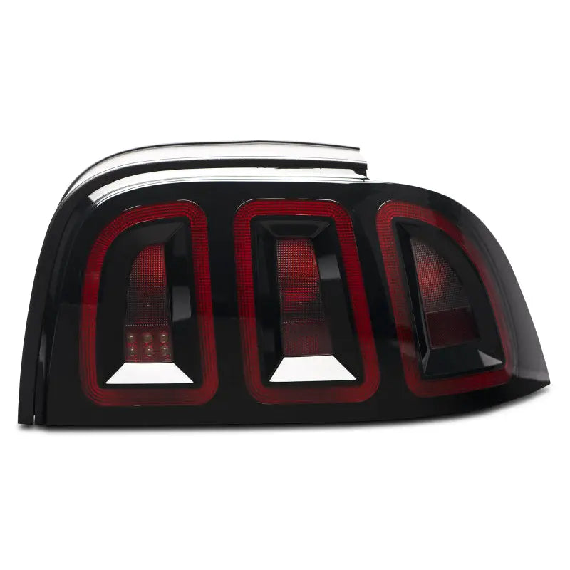 Raxiom 389876 Raxiom 96-98 Ford Mustang Icon LED Tail Lights- Black Housing (Smoked Lens)