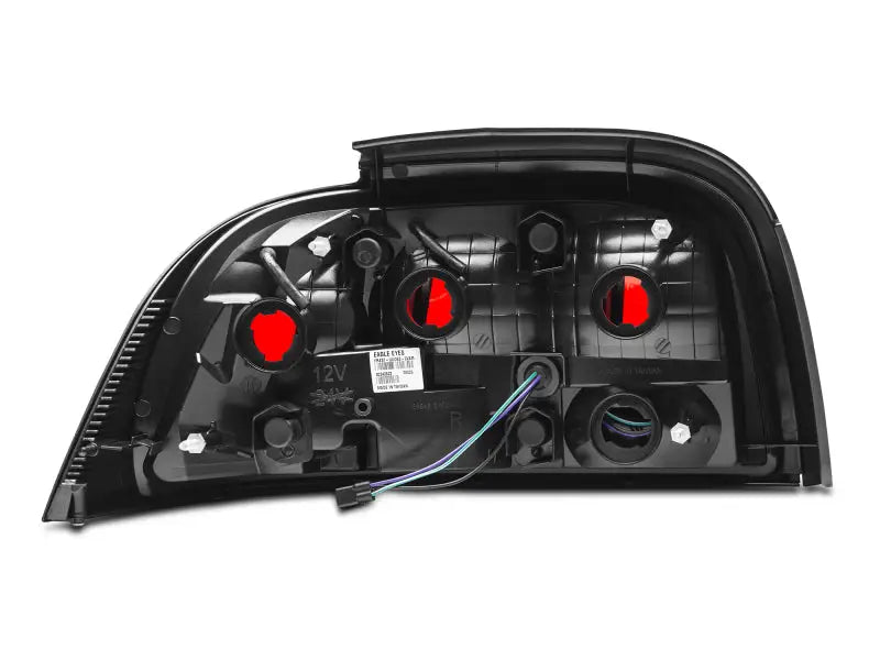 Raxiom 96-98 Ford Mustang Icon LED Tail Lights- Black Housing (Smoked Lens) - Truck & Automotive