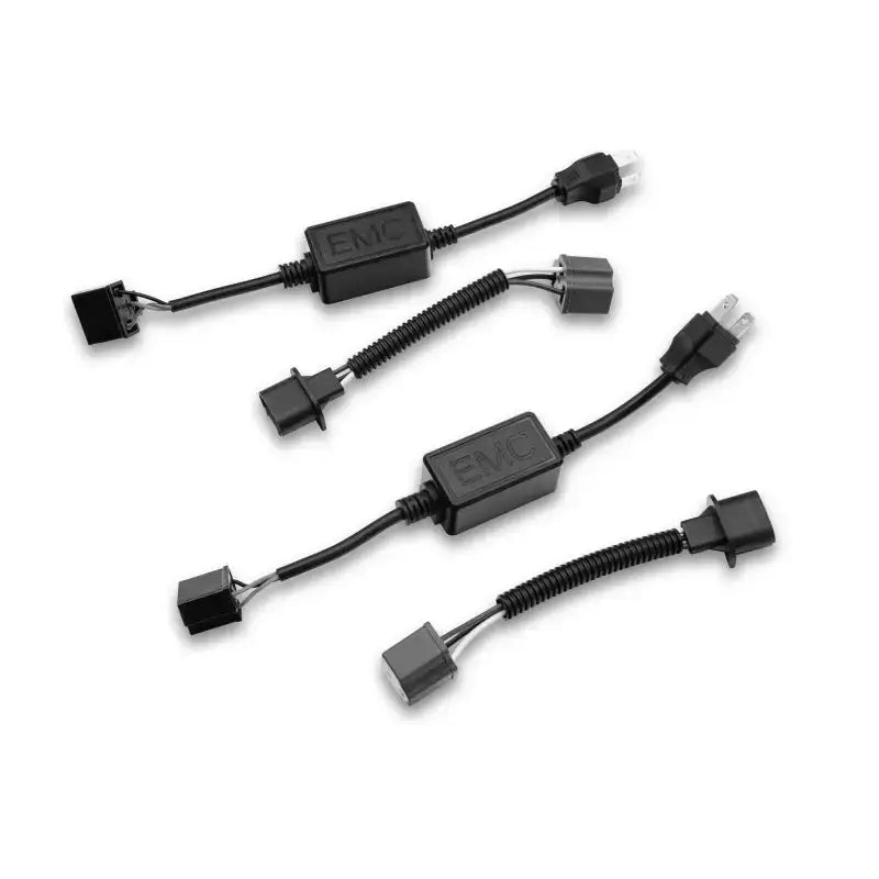 Electrical wiring harnesses with EMC boxes for Jeep Wrangler LED Daymaker headlights