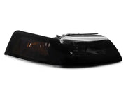 Smoked lens headlight from Raxiom axial series OE style for 99-04 Ford Mustang