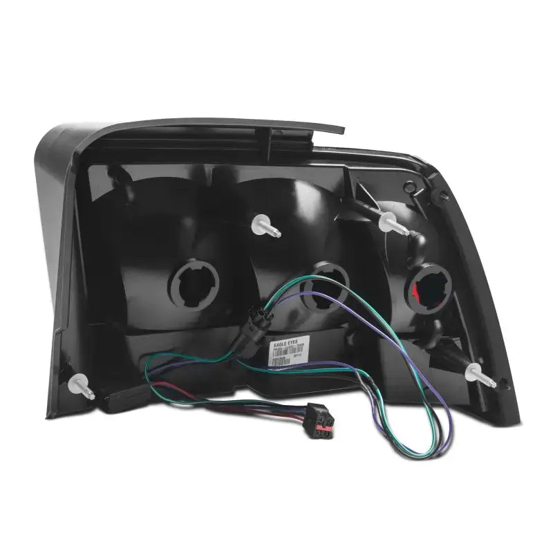 Raxiom 99-04 Ford Mustang Excluding 99-01 Cobra Icon LED Tail Lights- Black Housing (Smoked Lens) - Truck & Automotive