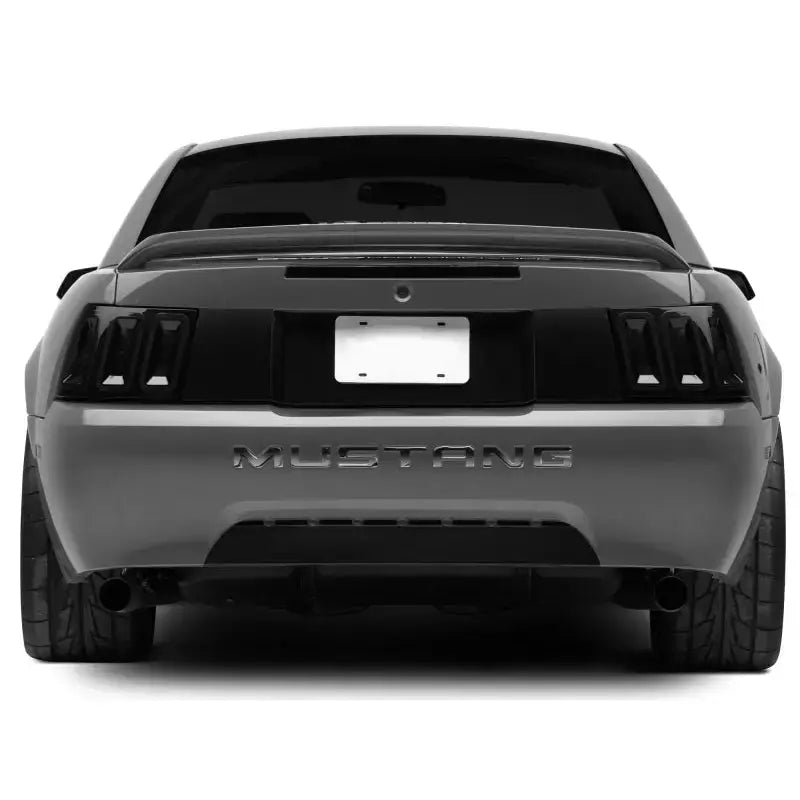 Raxiom 99-04 Ford Mustang Excluding 99-01 Cobra Icon LED Tail Lights- Black Housing (Smoked Lens) - Truck & Automotive