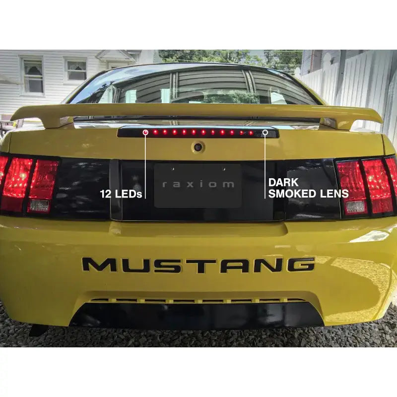 Raxiom 99-04 Ford Mustang Excluding 03-04 Cobra LED Third Brake Light (Smoked) - Truck & Automotive