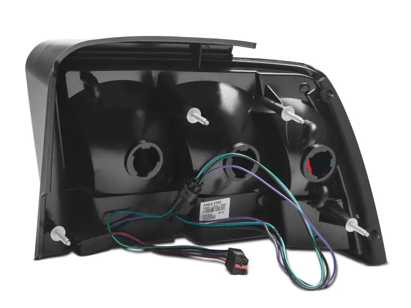 Raxiom 99-04 Ford Mustang Excluding 99-01 Cobra Icon LED Tail Lights- Black Housing (Smoked Lens) - Truck & Automotive