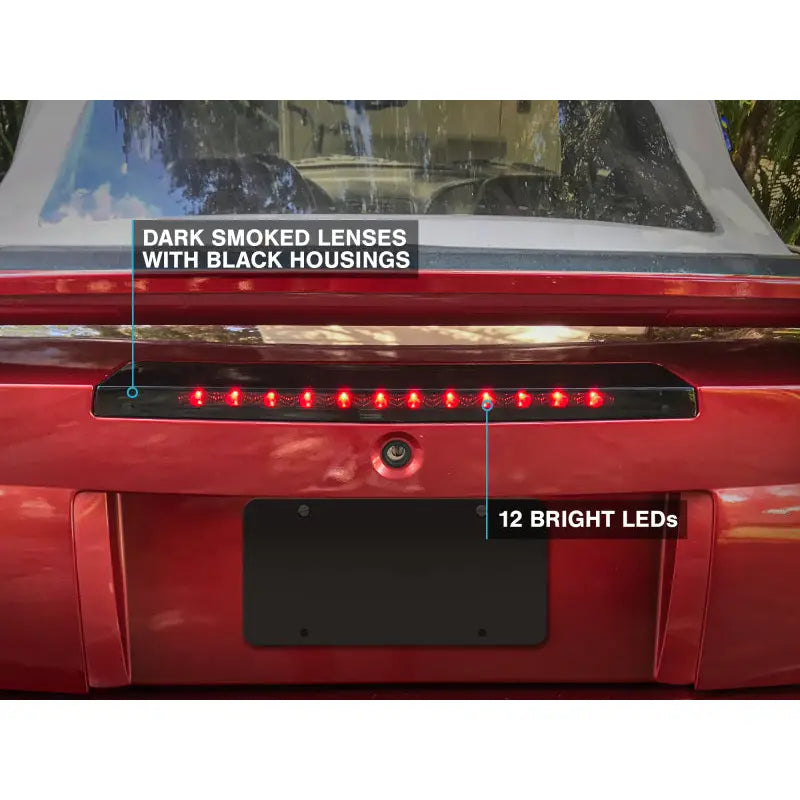 Raxiom 99-04 Ford Mustang Excluding Cobra Axial Series LED Third Brake Light (Smoked) - 398336