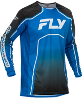 Rayce Bicycle Jersey Blue/Black/White Sm - FLY RACING