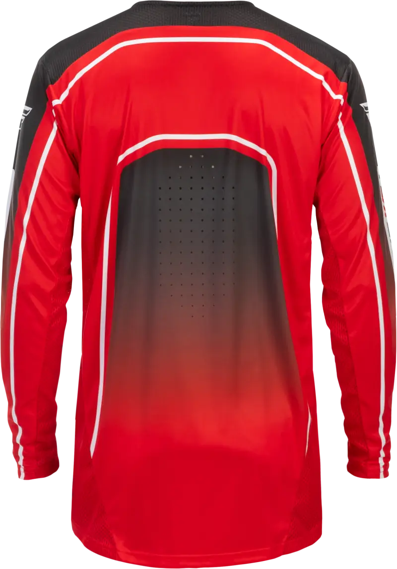 Rayce Bicycle Jersey Red/Black/White Lg - FLY RACING