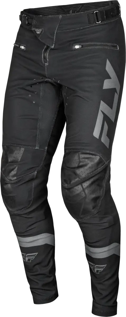 Rayce Bicycle Pants Black Charcoal with reflective accents and durable stretch technology