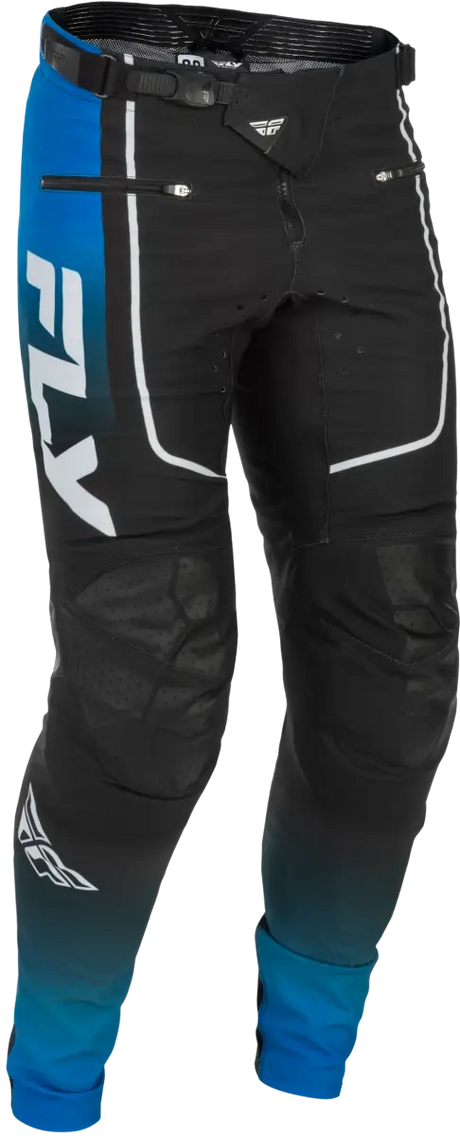 Rayce Bicycle Pants Blue/Black/White Sz 34 - FLY RACING