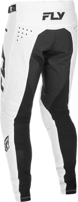 Rayce Bicycle Pants White/Black Sz 28 - FLY RACING