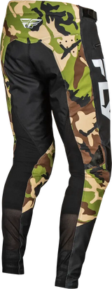 Rayce Bicycle Pant Ca/Ny Black/Camo Sz 28 - FLY RACING
