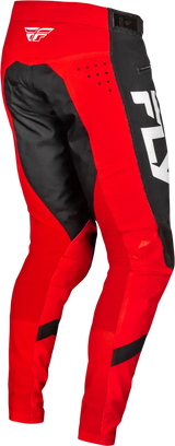 Rayce Bicycle Pant Ca/Ny Red/Black/White Sz 18 - FLY RACING