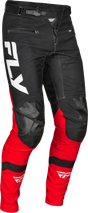 Rayce Bicycle Pant Ca/Ny Red/Black/White Sz 26 - FLY RACING