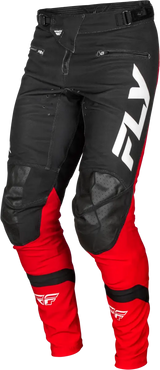 Rayce Bicycle Pant Ca/Ny Red/Black/White Sz 36 - FLY RACING