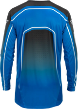 Rayce Bicycle Jersey Blue/Black/White Lg - FLY RACING