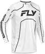 Rayce Bicycle Jersey White/Black Sm - FLY RACING