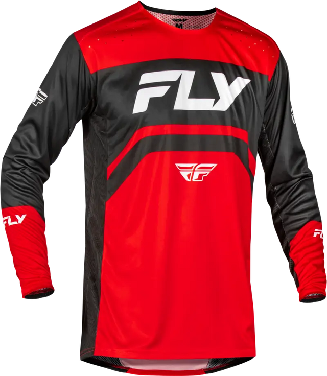 Rayce Bicycle Jersey Red/Black/White 2x - FLY RACING