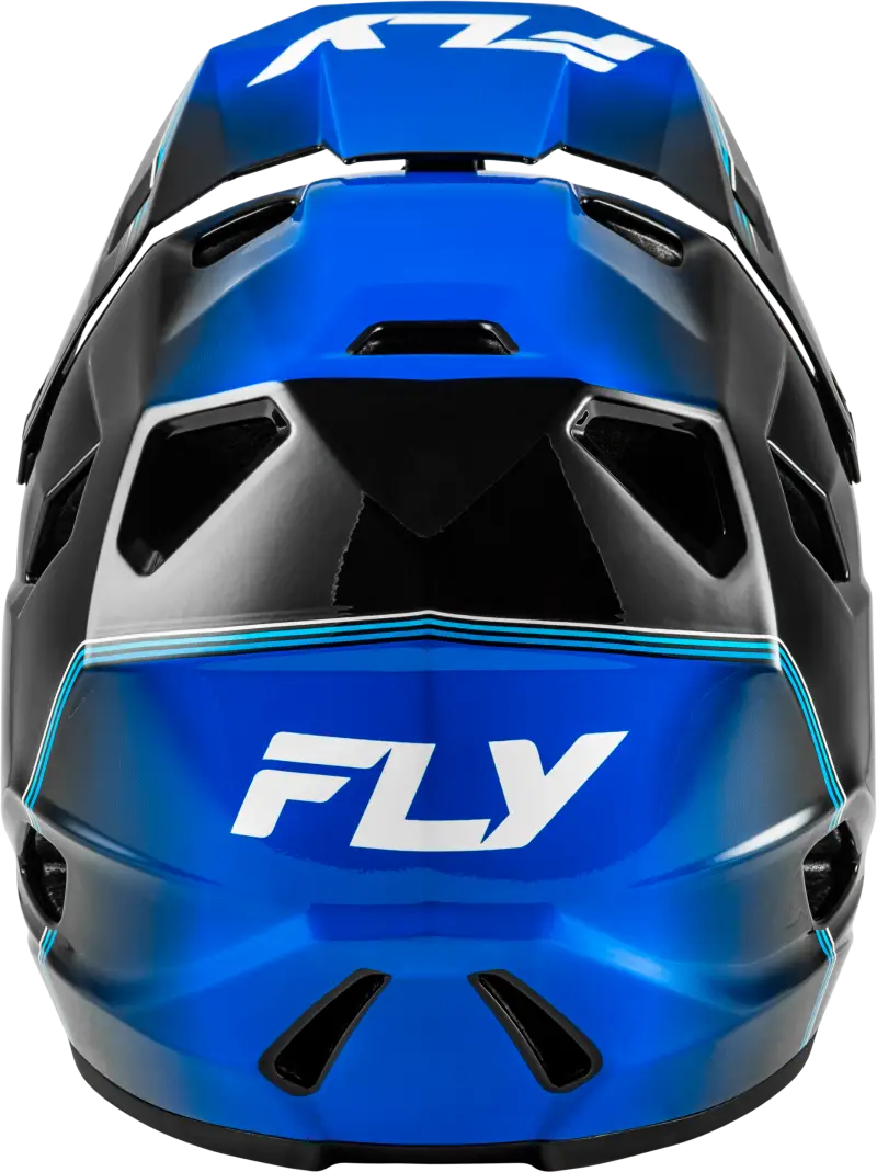 Rayce Repeat Bicycle Helmet Black/Blue Sm - FLY RACING